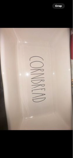 Rae Dunn CORNBREAD Ceramic Baking Dish