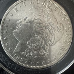 1897 “Morgan Dollar” Silver Serie “O” 