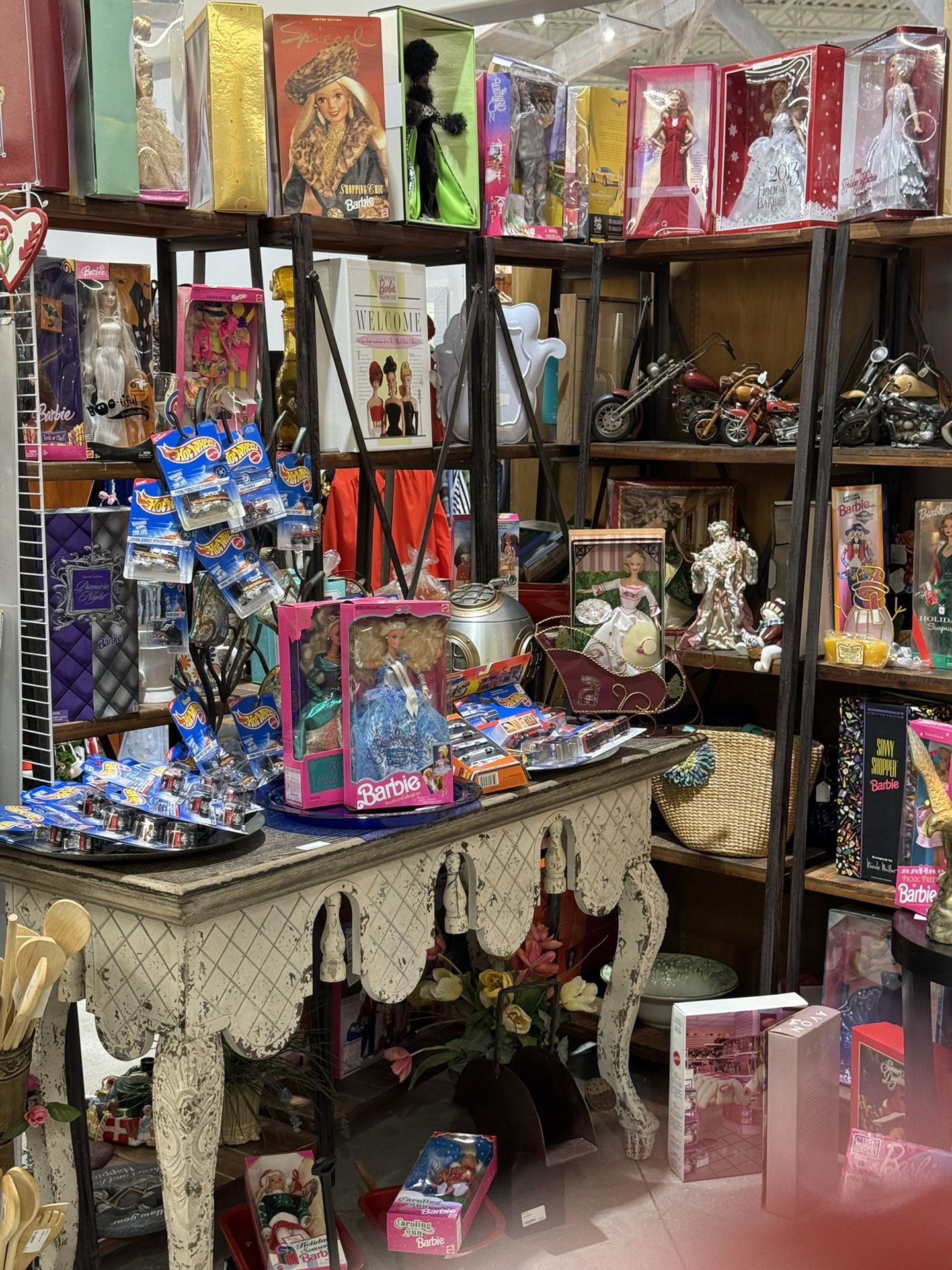 Vintage Barbie Dolls never played with never taken out of their original package from the 90s