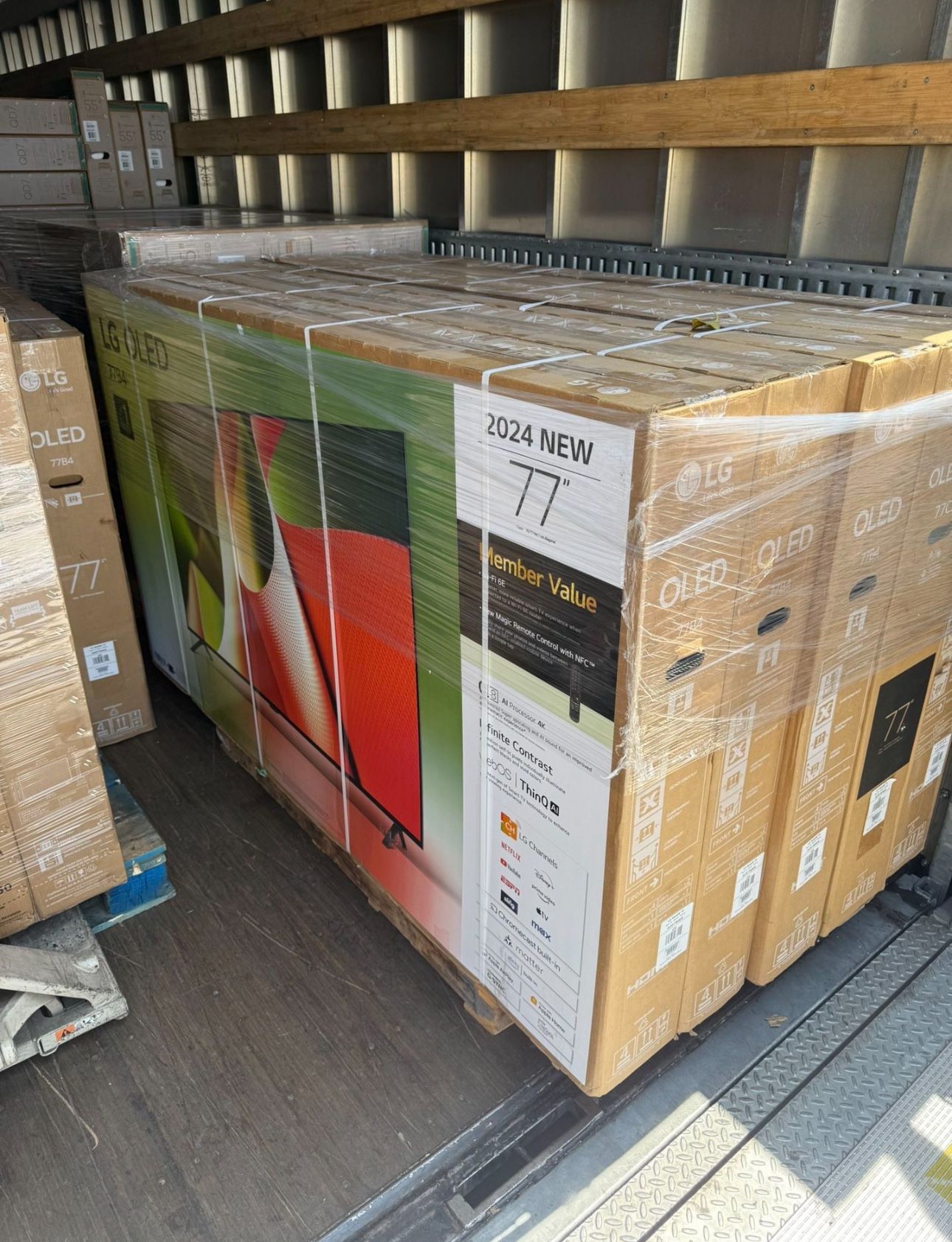 77” LG B4 OLED 4K Smart Tv