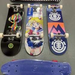 Graphic Skateboard And Blank Decks 
