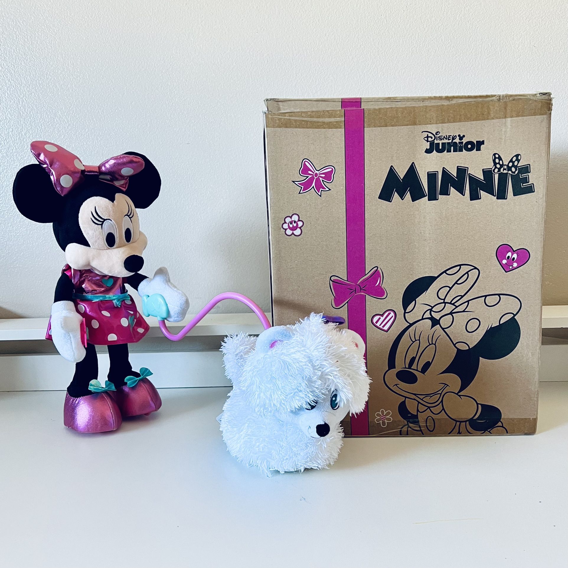 Minnie's Talking, Walking & Play Puppy Plush Toy