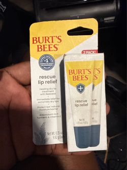 Burt's Bees Rescue Lip Relief (2 tubes)