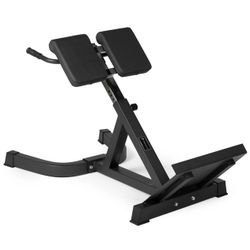 Titan Fitness Back Hyper Extension Machine  with Foot Plate v2  BKHYPERv2