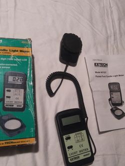 Brand New Open Box Foot Candle Light Meter