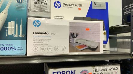 HP Laminator 940 9-Inch Hot and Cold $55