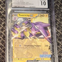 Toxtricity Ex Pokémon Grade 10