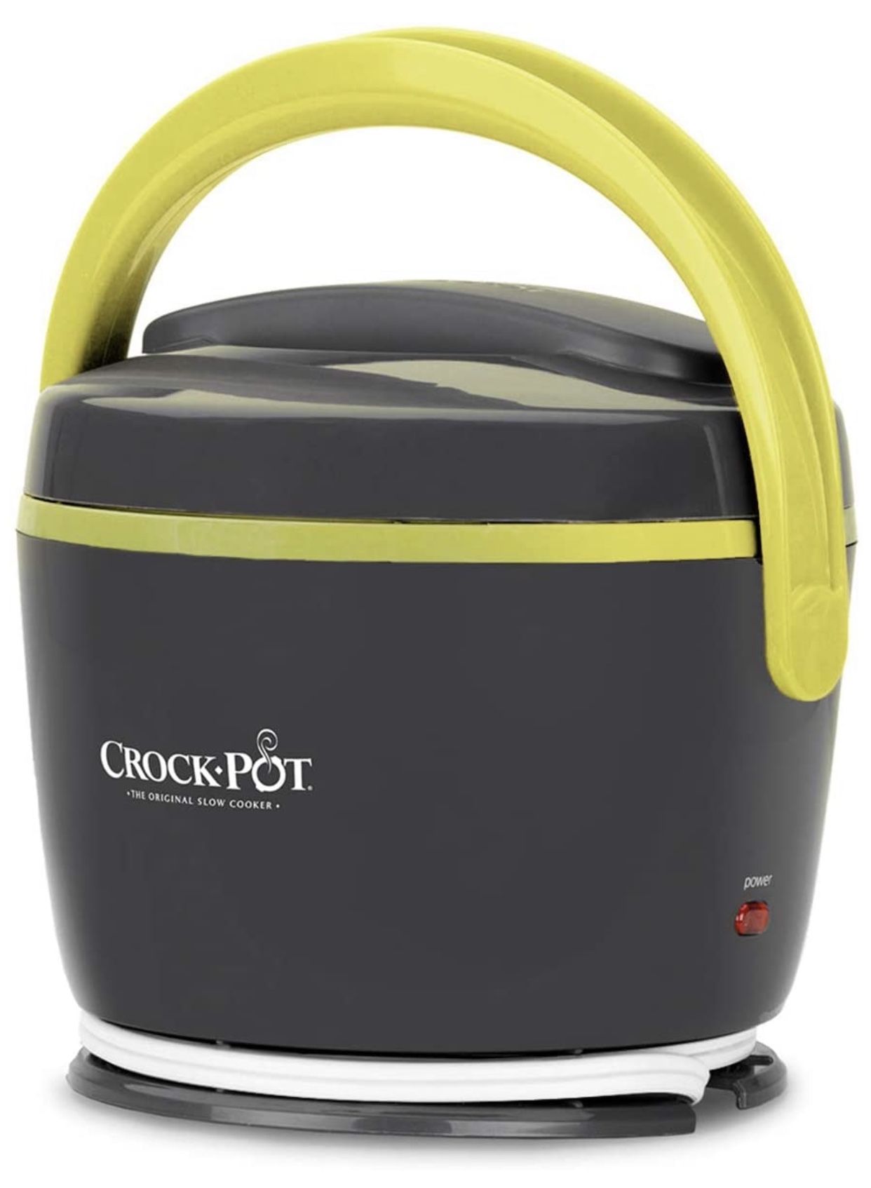 Crock-Pot Lunch Crock Food Warmer (Grey & Lime)