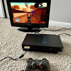Modded PlayStation 2 PS2 2tb 612 Games😃 Comes With FMCB 64mb Memory Card, 1 Controller And All The Cords. READ DESC❗️