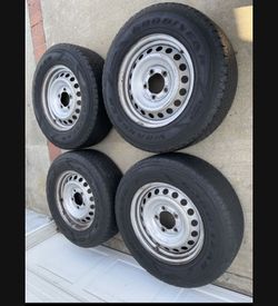 4 — 255/70r18 5x150 5x5.91 Stock Toyota Tundra Sequoia Wheels Rims Tires!