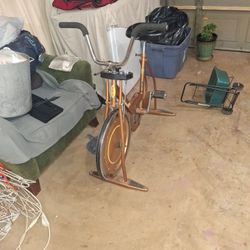 All Original Schwinn Stationary Exercise Bike.