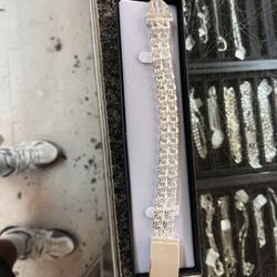 Silver bracelet 