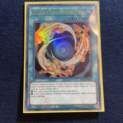 Yugioh Ultra Rare Greater Polymerization