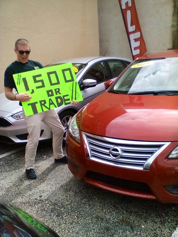 CARS TRUCKS SUV'S EVERYONE APPROVED 15002500 DOWN BAD CREDIT OK!!! for Sale in West Palm