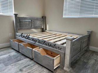 New full bed and drawers - free local delivery