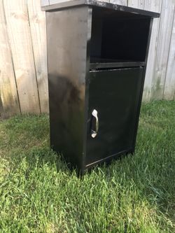 Black cabinet