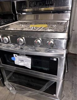 Samsung double oven Gas Range