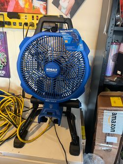 Kobalt jobsite fan