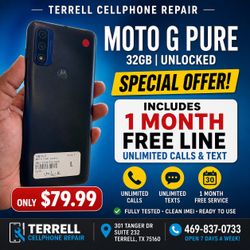 📱 Motorola Moto G Pure 32GB Unlocked