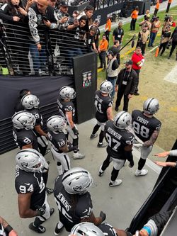 Raiders tickets- The Black Hole