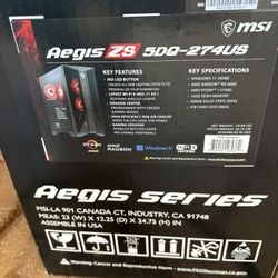 aegis gaming desktop 