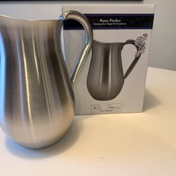 Stainless Steel 2 Liter Pitcher - 3 Brand New 