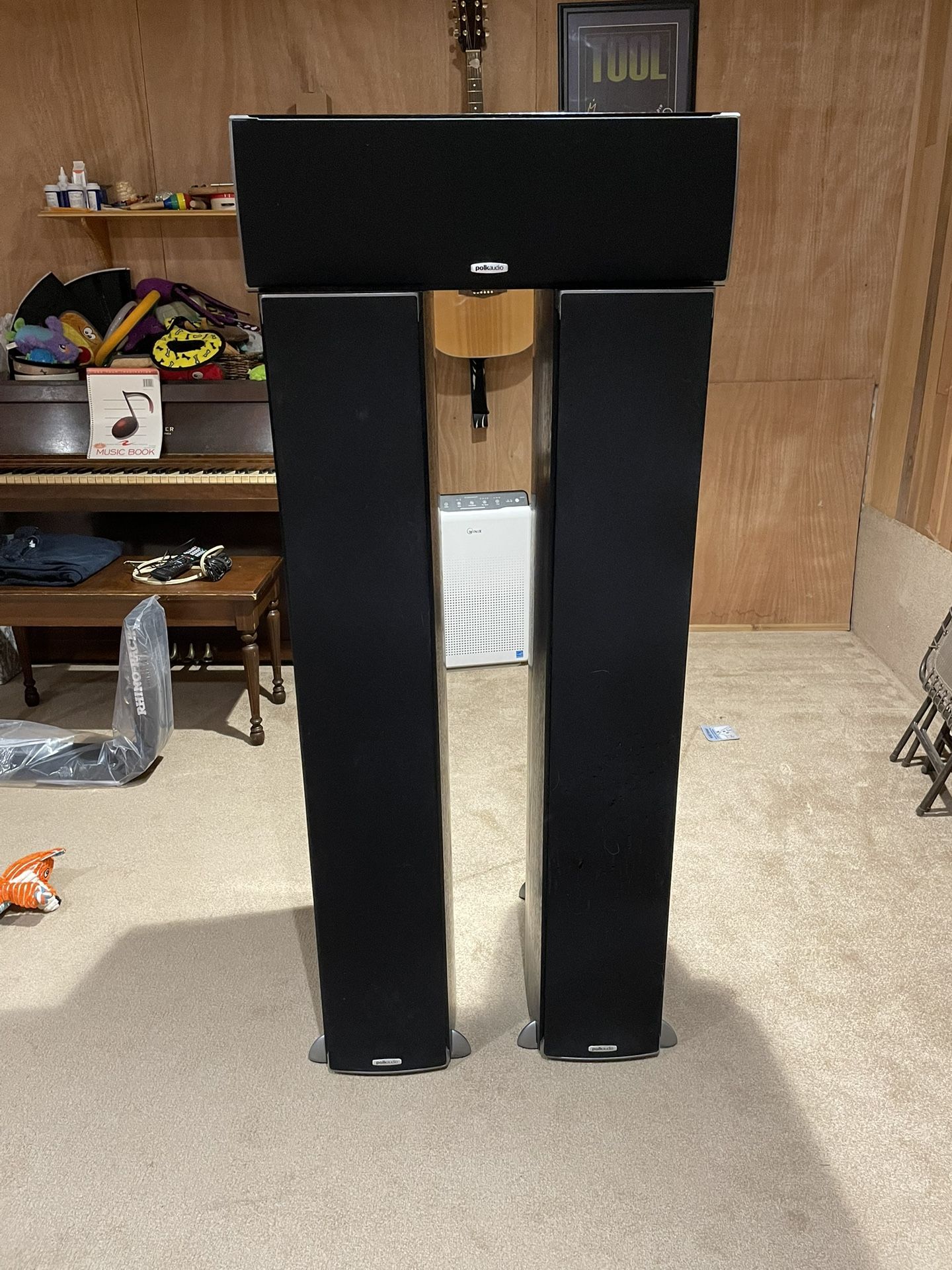 Polk Audio Towers RTI-A9 and Center CSI-A6