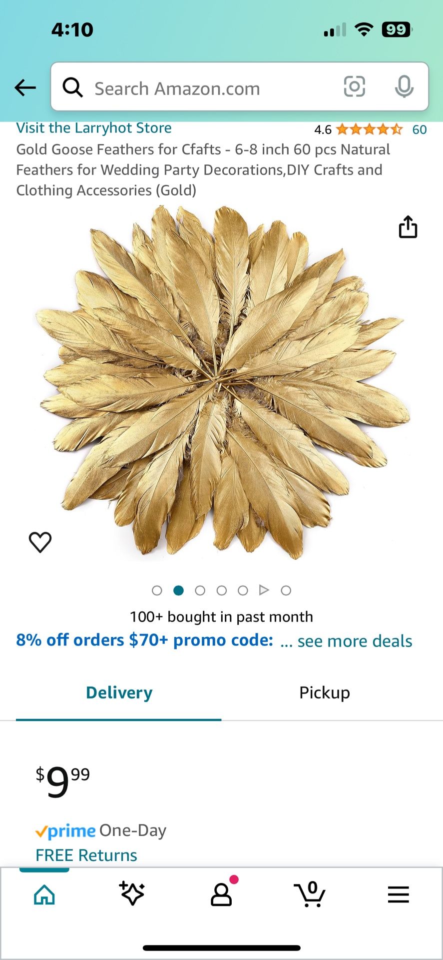 Gold Feathers