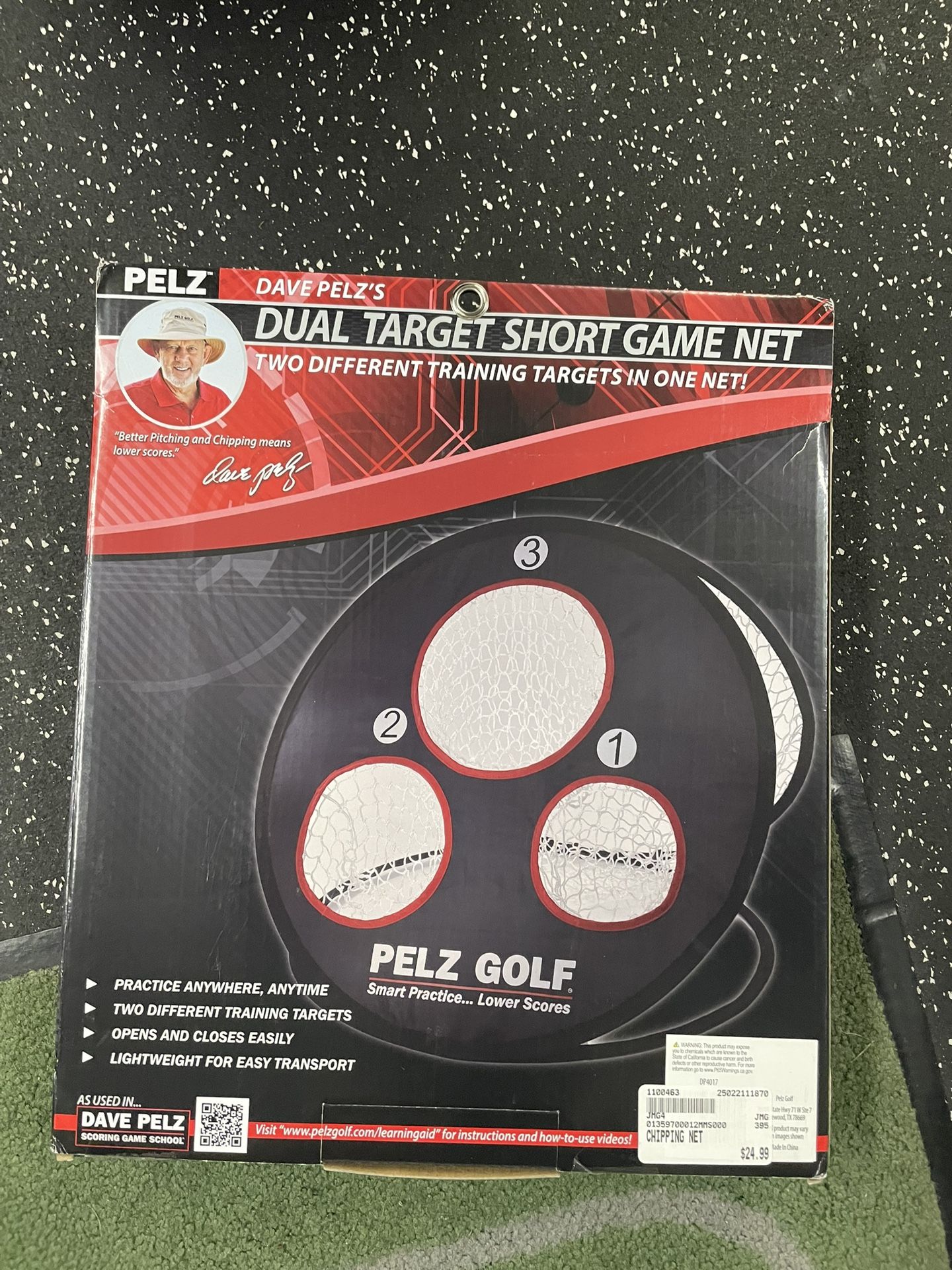 Pelz Golf Dual Target Short Game Net – Dave Pelz Signature Edition