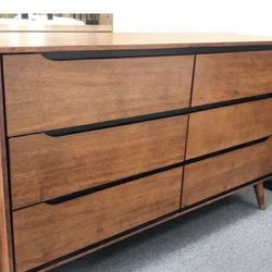 New 58’ Mid Century Modern Dresser/ Free Delivery