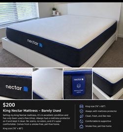 Nectar Memory Foam Hybrid King Mattress