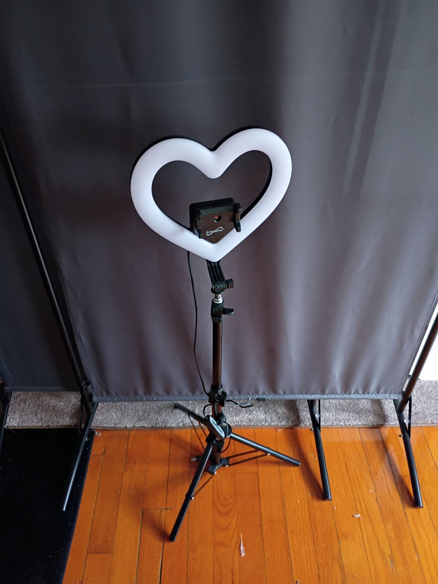 Ring camera heart shape
