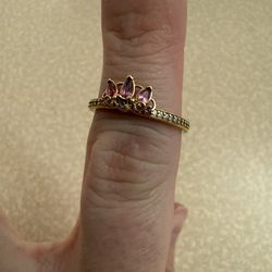 Disney Princess Rapunzel Tiara Ring