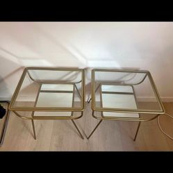 West Elm Terrace Nightstands 19” Set Of 2 