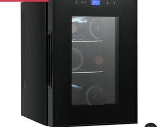 Avanti 6 Bottle Thermoelectric Wine Cooler with Slide-Out Shelves Authorized Dealer! Free Shipping!