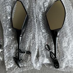 Honda CBR Mirrors LED With Turn Signals