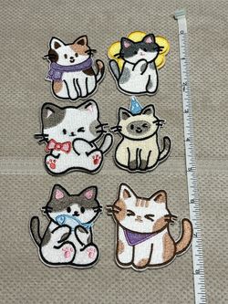 Kitty peel and stick patches