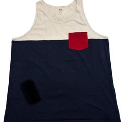 Men GAP Color Block Tank Top - Size M