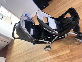 Double duoglider stroller