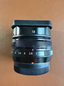 FUJIFILM Fujinon XF 18mm f/2 R Lens