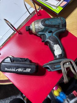 Makita 18V Cordless Impact Driver with Battery