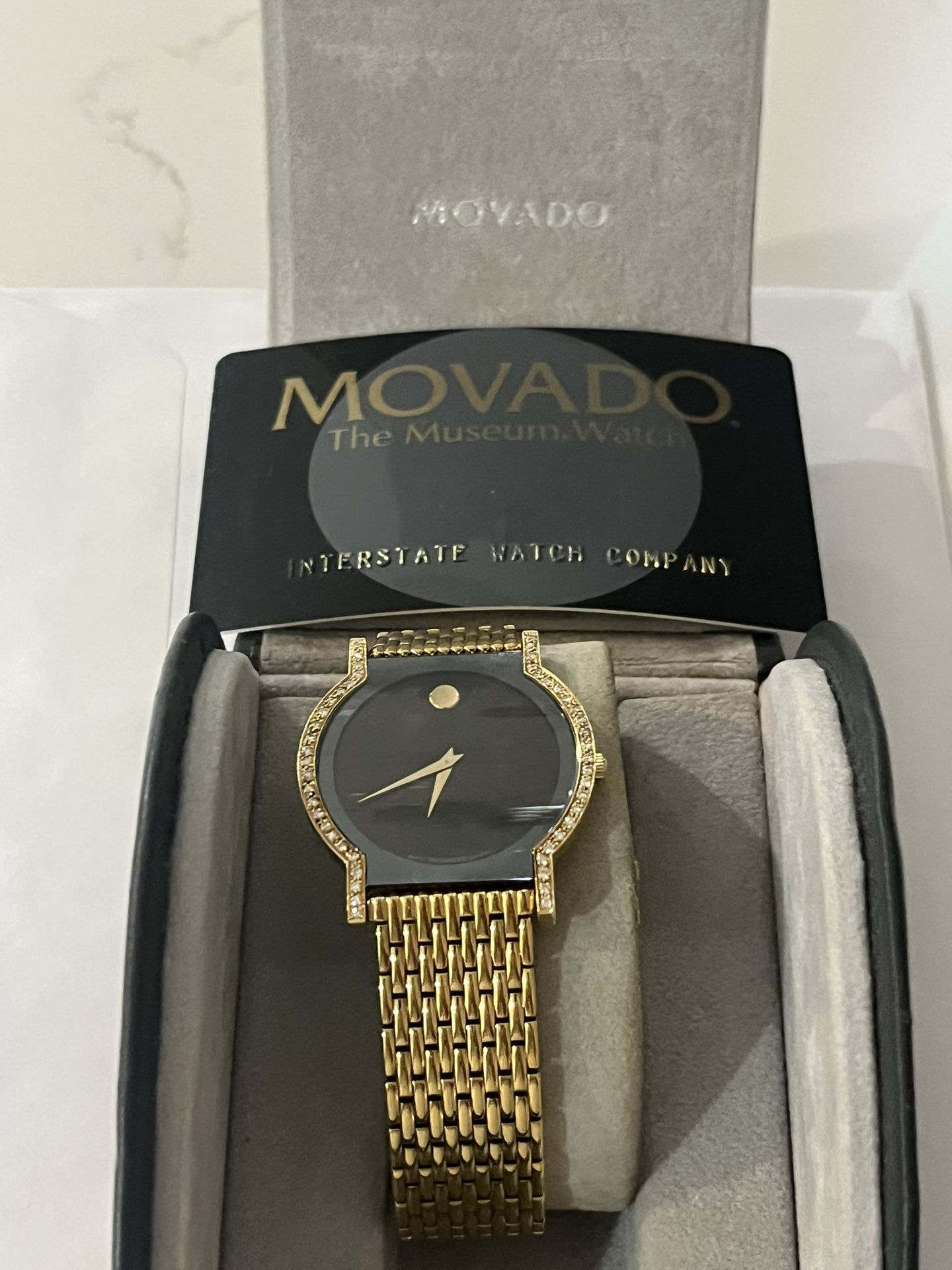 Movado Men Gold Watch