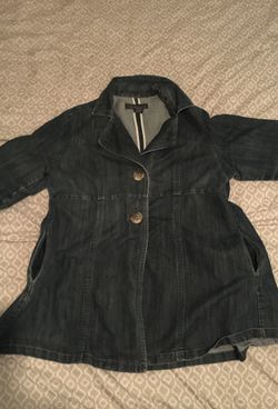 2x dark jean coat