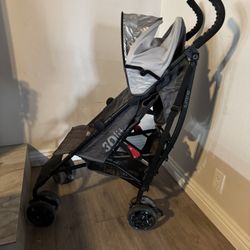 Summer by Ingenuity 3D Mini Convenience Stroller – Lightweight Stroller with Compact Fold, Multi-Position Recline, Canopy with Pop Out Sun Visor and M