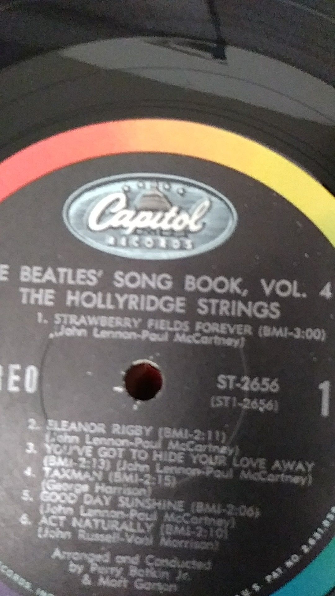 Original L.P (the Beatles..vol.4)..a good piece for collection.$75