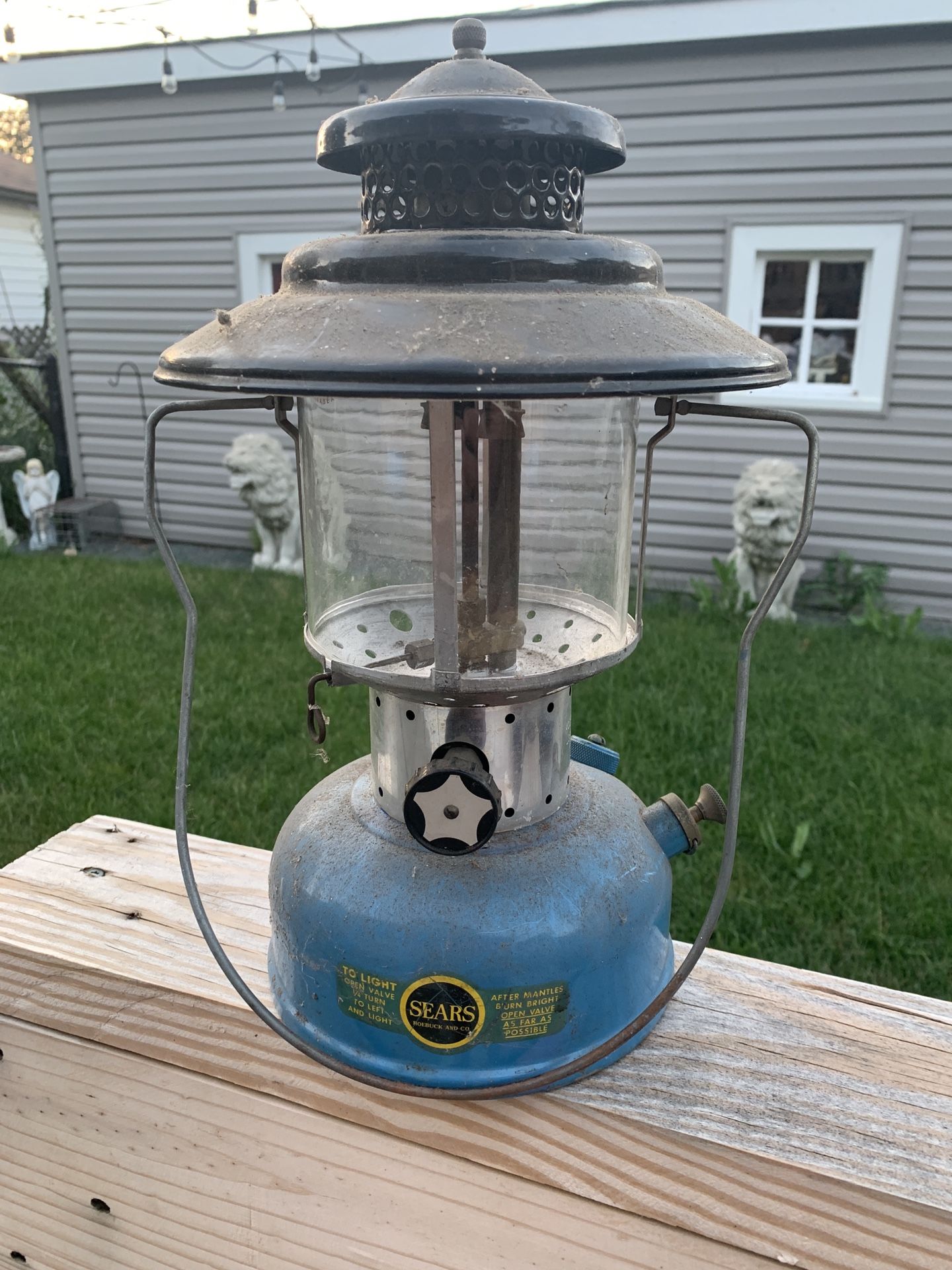 Vintage Sears Camping Lantern 