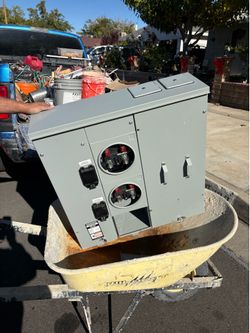 Double meter box