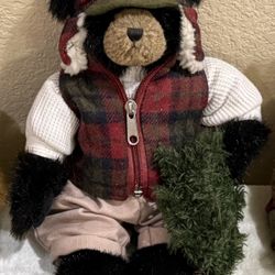 Stuffed Black Bear (14” Tall)
