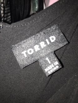 Torrid Size 1 Little Black Dress
