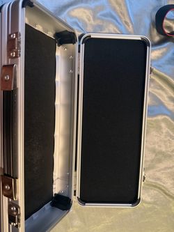 Sennheiser Metal Case with Acoustic Foam.